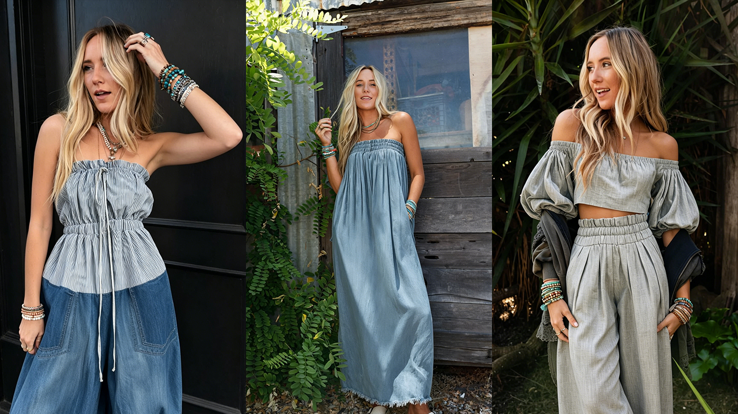 Lazy Vacation Denim: Effortless Coastal & Getaway Style